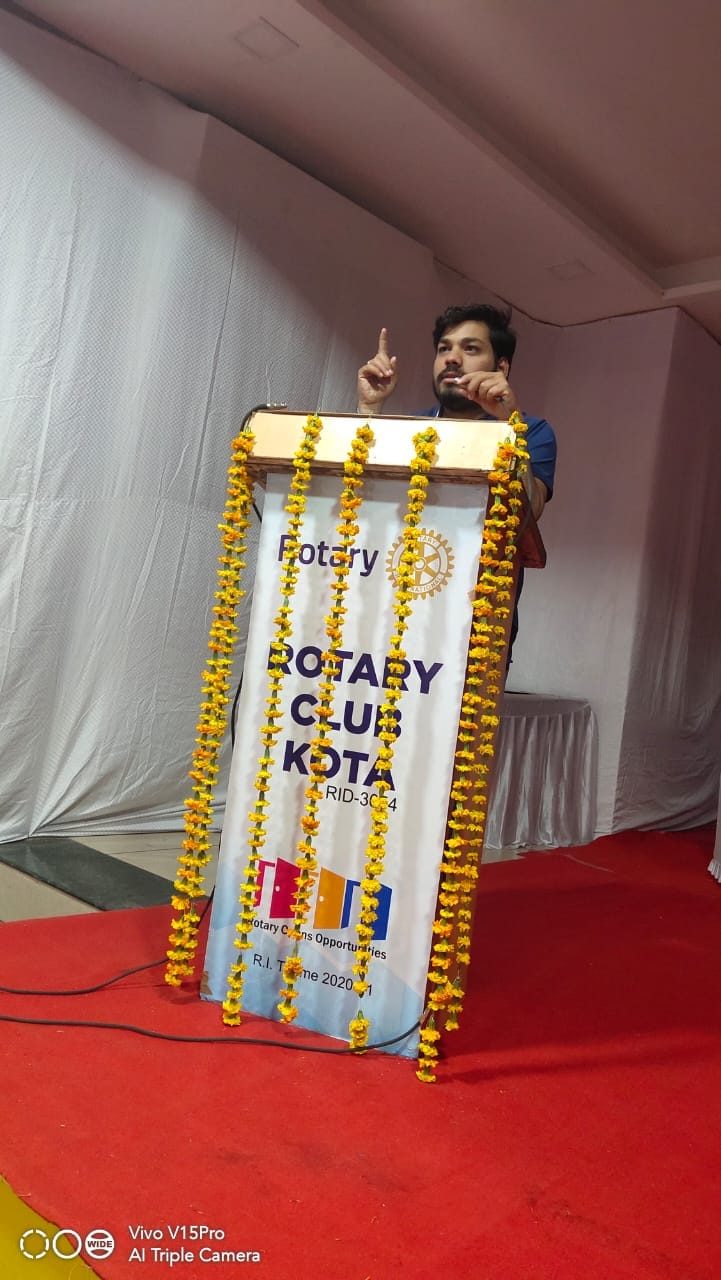 Rotary Club awareness speech
