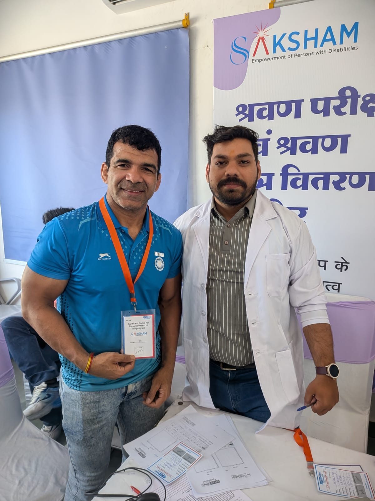Saksham hearing camp